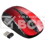 Мышь беспроводная Oklick 675MW черный/красный, 800 dpi, радиоканал, USB, кнопки - 3, фото 1