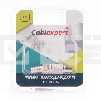 Разъем Cablexpert TVPL-01, TV (папа), блистер, фото 1