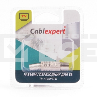 Разъем Cablexpert TVPL-01, TV (папа), блистер