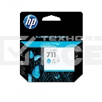 Картридж струйный HP №711 CZ130A голубой для HP DJ T120/T520 (29мл), фото3