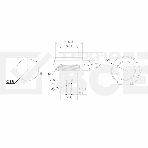 Выключатель-кнопка  металл 250V 2А (2с) (ON)-OFF  Ø16.2  красная  Rexant, фото2