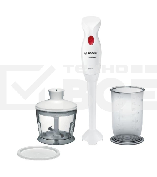 Блендер погружной Bosch MSM14200 400Вт белый