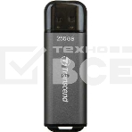 Флешка USB Transcend JetFlash 920 (TS256GJF920), 256Gb, USB 3.1, R/W 420/400, темно-серый, фото 1
