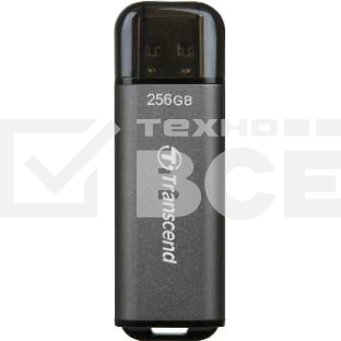 Флешка USB Transcend JetFlash 920 (TS256GJF920), 256Gb, USB 3.1, R/W 420/400, темно-серый