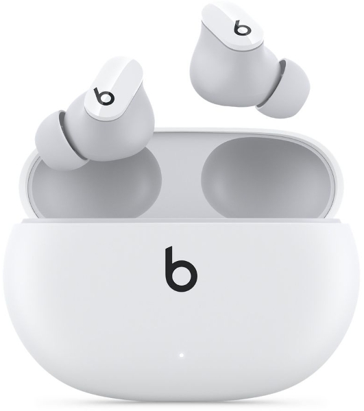 Гарнитура вкладыши Beats Studio Buds True Wireless Noise Cancelling белый беспроводные bluetooth в ушной раковине (MJ4Y3EE/A)