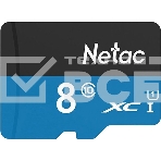 Флеш карта microSDHC 8GB Netac P500 <NT02P500STN-008G-S> (без SD адаптера) 80MB/s, фото4