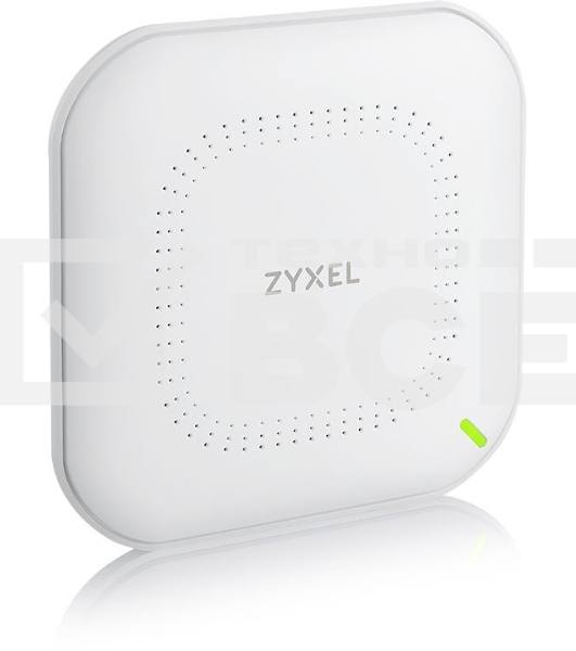 Гибридная точка доступа Zyxel NebulaFlex NWA50AX, WiFi 6, 802.11a/b/g/n/ac/ax (2,4 и 5 ГГц), MU-MIMO, антенны 2x2, до 575+1200 Мбит/с, 1xLAN GE, PoE, без поддержки Captive portal и WPA-Enterprise, защ