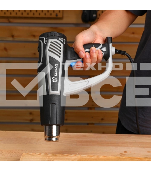 Технический фен Deko HG2500 PRO 2500Вт темп.350/600С