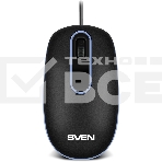 Мышь проводная SVEN RX-90 черный, 1000 dpi, USB, кнопки - 3, фото6