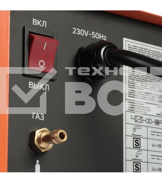 Сварочный аппарат PATRIOT WMA 225MQ (605301755) инверторный mig/mag/mma стальной и флюс. провлокой