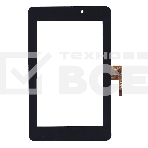 Сенсорное стекло (тачскрин) для Lenovo LePad S2007, черное, фото2