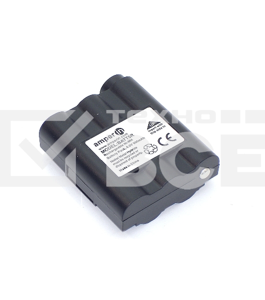 Аккумулятор Amperin для Midland GXT1000 GXT300 GXT400 (BATT-5R) 900 mAh 6V Ni-Mh