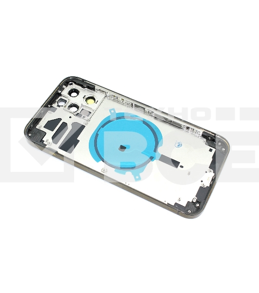 Задняя крышка (корпус) в сборе с рамкой для Apple iPhone 12 Pro Max черный