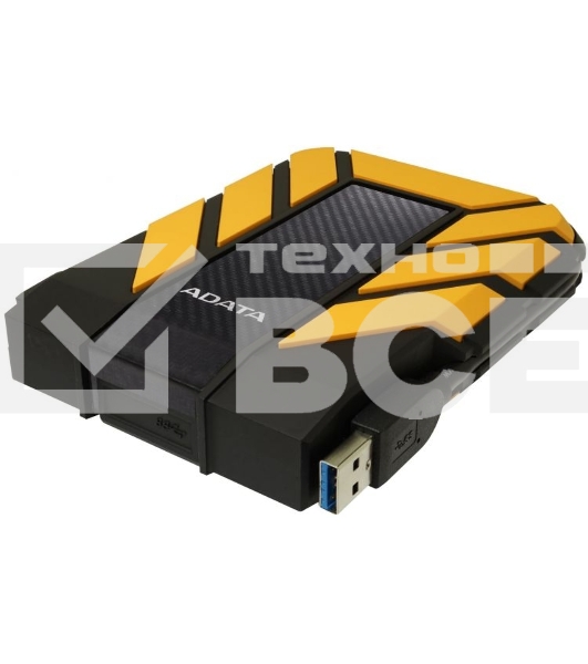Внешний жесткий диск AData USB 3.0 2Tb AHD710-2TU3-CYL DashDrive Durable 2.5