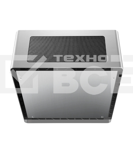Корпус без блока питания JONSBO UMX6S-A, Midi-Tower, no fun, 2xUSB-A 3.2 + 2xUSB-A 2.0 + 1xUSB-C 3.2, E-ATX, ATX, mATX, mITX Silver