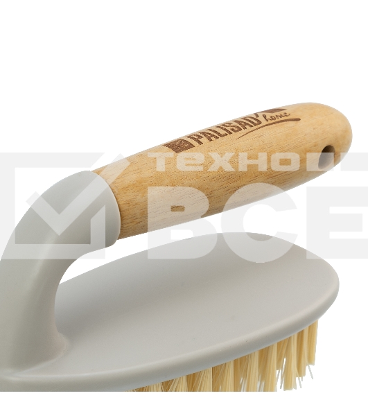 Щетка-утюг 145х65 мм, бамбуковая рукоятка, Home Palisad