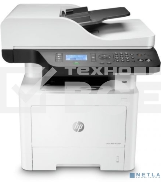 МФУ лазерное HP Laser MFP 432fdn (7UQ76A), А4, ч/б, печ. 40 стр/мин., скан. до 24 стр/мин. (ч/б) 12 стр/мин. (цвет), 1200 x 1200 dpi, Ethernet (RJ-45), USB