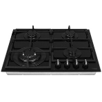 Встраиваемая газовая варочная поверхность Beko HIYG 64225 SBO, Черный, фото4
