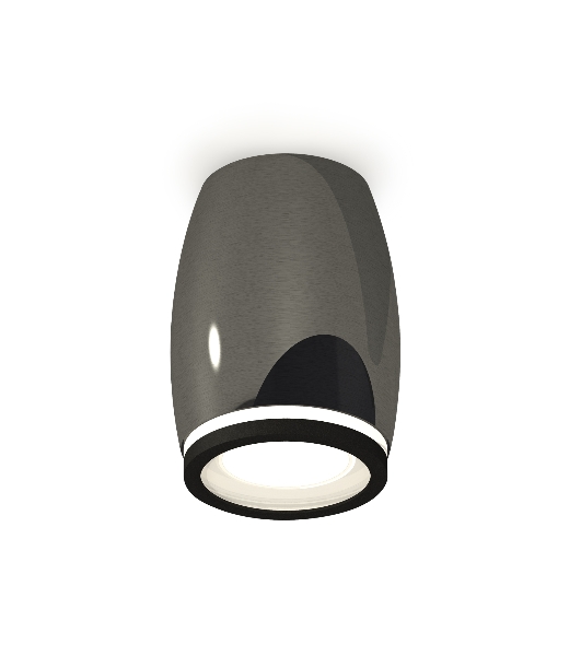 Светильник Ambrella Light XS1123020 DCH/SBK/FR черный хром/черный песок/белый матовый MR16 GU5.3 (C1123, N7121)