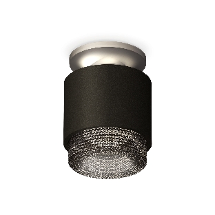 Светильник Ambrella Light XS7511102 SBK/MCH/BK черный песок/хром матовый/тонированный MR16 GU5.3 (N7928, C7511, N7192)