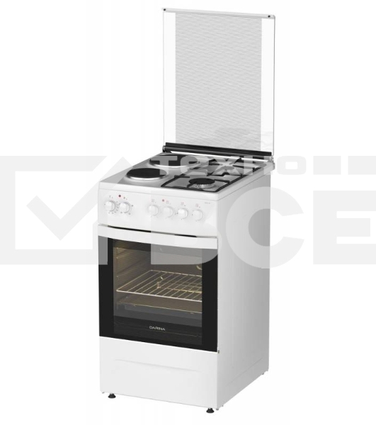 Комбинированная плита Darina 1D KM 241 337 W белый