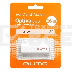 Флэш Диск QUMO 16GB Optiva 01 White QM16GUD-OP1-white, фото 1