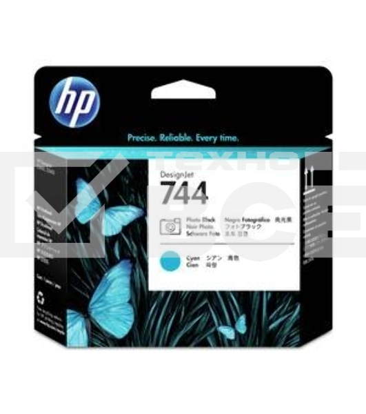 Печатающая головка HP 744 Photo Black & Cyan Printhead