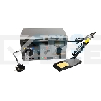 Многофункциональная цифровая паяльная станция с мультиметром и ЖК дисплеем Rexant, 220 В/48 Вт, фото 1