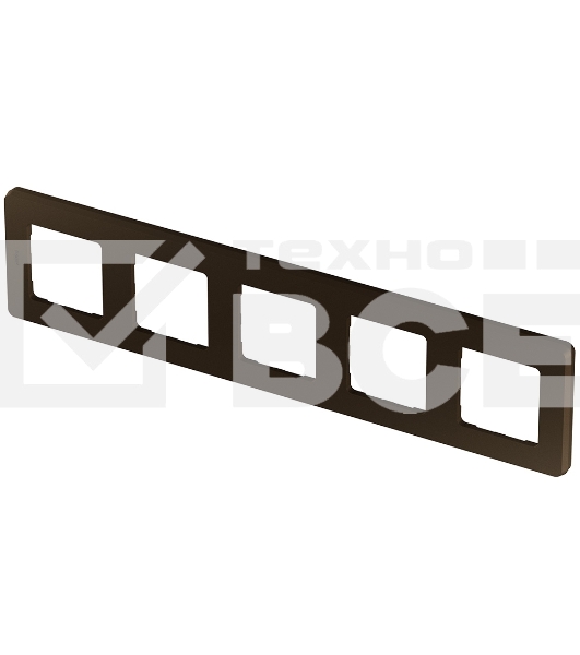 Рамка 5 постов бронза Inspiria