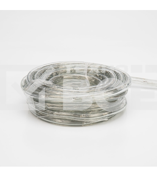 Дюралайт LED, фиксинг (2W), 24 LED/м, теплый белый, 25 м