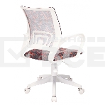 Кресло детское Бюрократ KD-W4 черный/красный красный кристалл крестовина пластик белый пластик белый, фото6