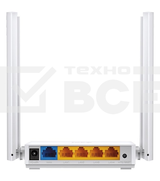 Роутер беспроводной TP-Link Archer C24 AC750 10/100BASE-TX белый