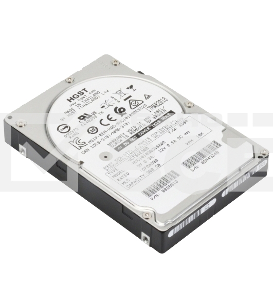 Жесткий диск HDD HGST SAS Server 300Gb 2.5'' Ultrastar 10K rpm 12Gb/s 128Mb 1 year ocs (replacement AL15SEB030N, AL14SEB030N)