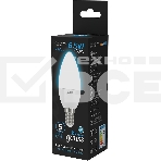 Лампа светодиодная Gauss 103101307 6.5Вт цок.:E14 свеча 220B 6500K св.свеч.бел.хол. (упак.:10шт), фото2