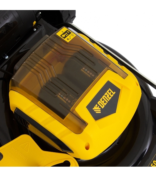 Газонокосилка аккумуляторная Denzel RLM450-36, 36 В, 2 Ач