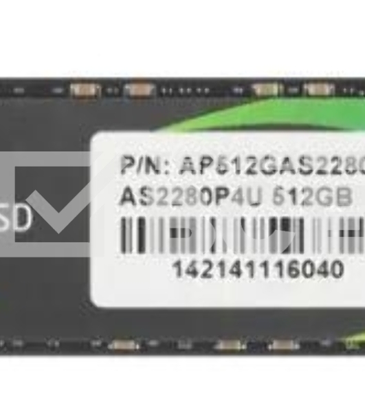 Накопитель SSD Apacer AS2280P4U, 512Gb, PCIe 3.0 x4, M.2 2280, NVMe, R/W 3500/2300