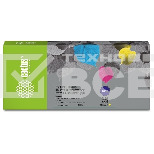 Картридж струйный Cactus CS-EPT01D400 T01D4 желтый (220мл) для Epson WorkForce Pro WF-C529R/C529RDTW/C529RDTW EPP