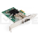 Сетевой адаптер ExeGate EXE-82576-F2 (PCI-E x1 v2.0, порты 2xSFP, 10/100/1000Mbps, Gigabit Server NIC Intel Chipset 82576-F2), фото2
