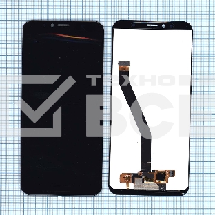 Дисплей для Huawei Honor 7A Pro Honor 7C  Y6 2018 Y6 Prime 2018 черный