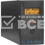 Источник бесперебойного питания ExeGate EP285476RUS Power Smart ULB-850.LCD.AVR.C13.RJ.USB <850VA/480W, LCD, AVR, 4*IEC-C13, RJ45/11, USB, Black>, фото2