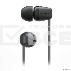 Гарнитура вкладыши Sony WI-C100 черный беспроводные bluetooth шейный обод, фото4