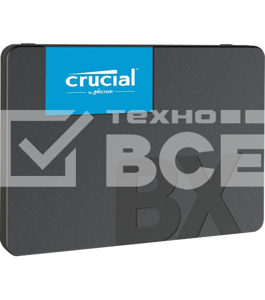 Накопитель SSD Crucial BX500, 500Gb, 2.5
