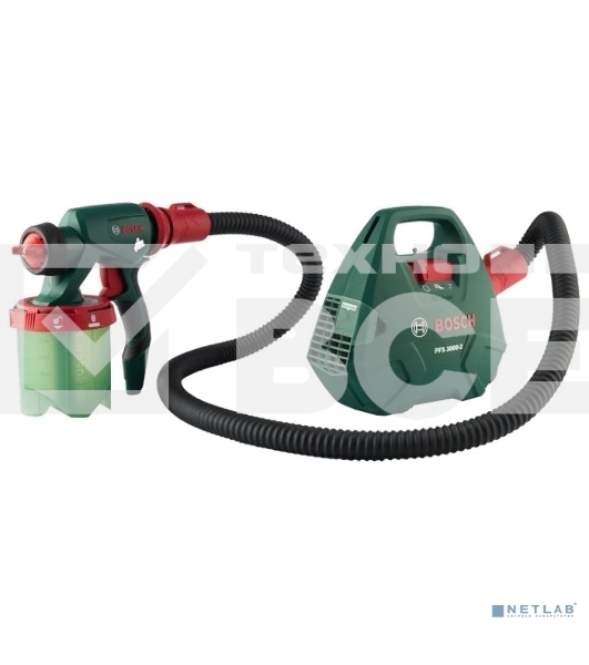 Краскопульт Bosch PFS 3000-2 650Вт бак:1000мл 300мл/мин