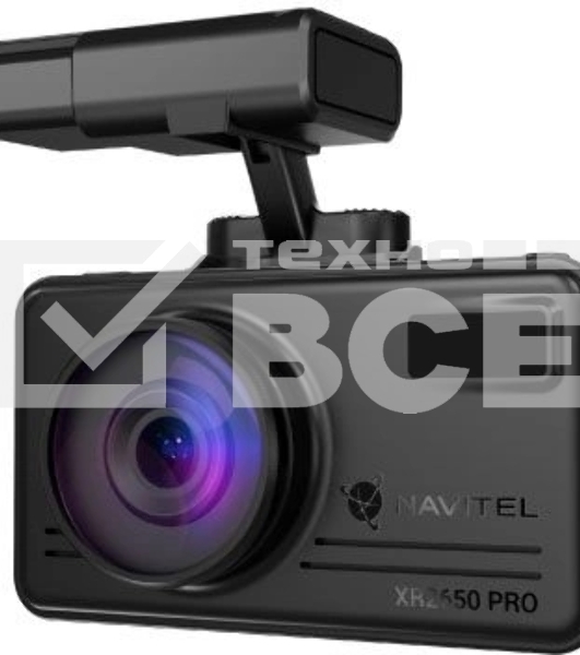 Видеорегистратор с радар-детектором Navitel XR2650 PRO GPS ГЛОНАСС черный