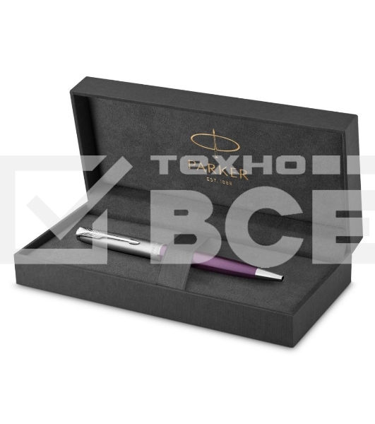 Ручка шариковая Parker Sonnet Essentials SB K545 (CW2169369) LaqViolet CT M черн. черн. подар.кор.