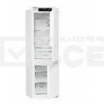 Встраиваемый холодильник Gorenje NRKI517141 белый двухкамерный 175/68 л морозилка снизу, No Frost, фото13