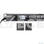 Блок распределения питания Rexant для 19' шкафов, верт, 10 розеток СЕЕ 7/4, 10 розеток C13, 16А, автомат защиты, алюм корп, шнур 2м, вилка СЕЕ 7/7, фото4