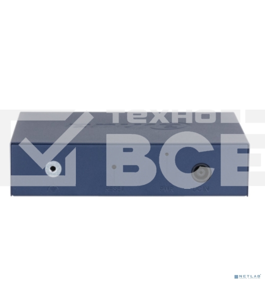 Коммутатор Dahua DH-CS4005-4ET1GT-60 4-портовый гигабитный PoE с функцией облачного управления, 4xRJ45 100Mb, 1xRJ45 1Gb uplink, суммарно 60Вт