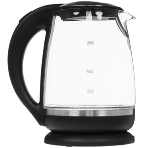 Электрочайник Centek CT-0015 черный/прозрачный, 2.0 л, 2200 Вт, скрытый нагревательный элемент, фото8