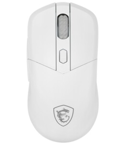 Мышь беспроводная/проводная MSI VERSA 300 белый, 8000 dpi, радиоканал, Bluetooth, USB, кнопки - 6
